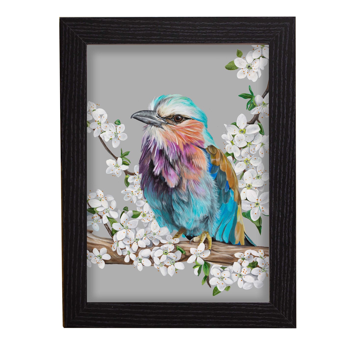 Lilac Breasted Roller Bird Art - Diamond Paintings 